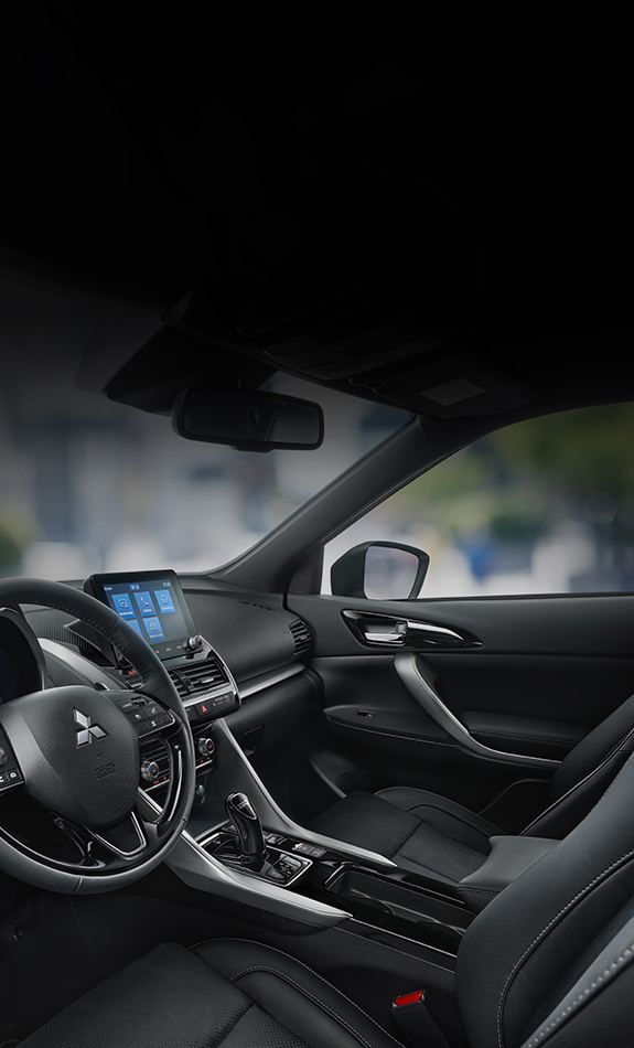 Der Touchscrreen mit Rückfahrkamera im Eclipse Cross Plug-in Hybrid Select